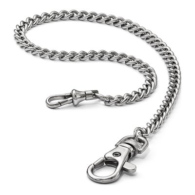 Charles Hubert Stainless Steel Pocket Watch Chain – view 3