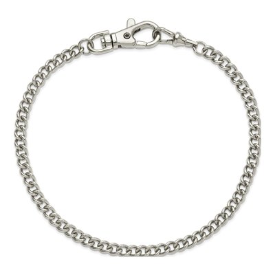 Charles Hubert Stainless Steel Pocket Watch Chain – view 4