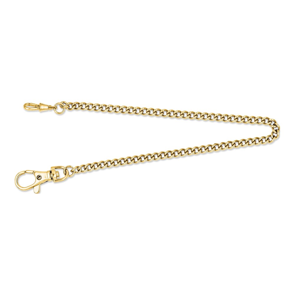 Charles Hubert 14.5in Gold-Tone Pocket Watch Chain