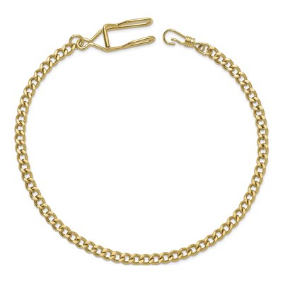 Charles Hubert 14.5in Gold-Tone Pocket Watch Chain – view 3