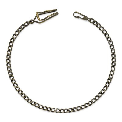 Charles Hubert Antique Gold-Tone Pocket Watch Chain – view 3