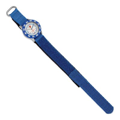 Red Balloon Kids Time Teacher Watch - Blue Velcro Band – view 2