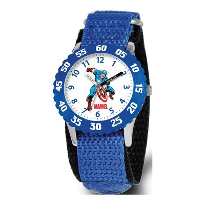 Marvel Captain America Kids Time Teacher Watch