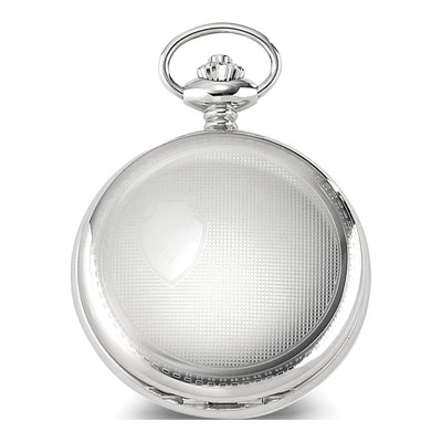 Charles Hubert Skeleton Pocket Watch, Stainless Steel – view 2