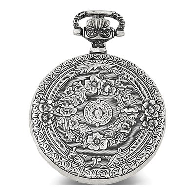 Charles Hubert Antiqued Skeleton Pocket Watch – view 3