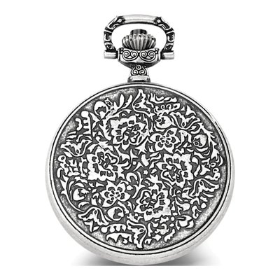 Charles Hubert Antiqued Floral Pocket Watch – view 3