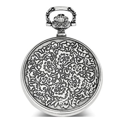 Charles Hubert Antiqued Floral Pocket Watch – view 3