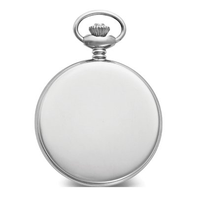 Charles Hubert Stainless Steel Wave Pocket Watch – view 4