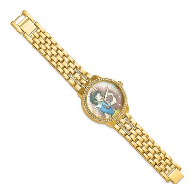 Disney Snow White Ladies' Gold-Tone Bracelet Watch – view 2