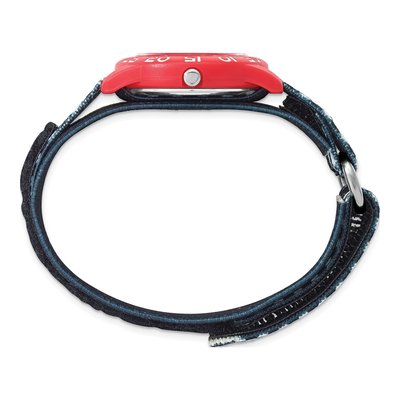 Disney Kids Lightning Mcqueen Acrylic Case Velcro Time Teacher Watch – view 4