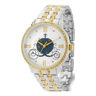 Disney Cinderella Two-Tone Coach Watch for Women