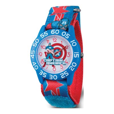 Marvel Captain America Kids Time Teacher Watch