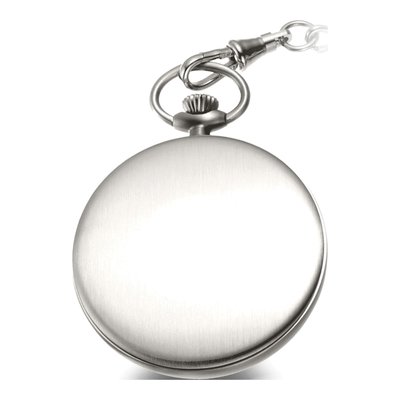 Charles Hubert Stainless Steel Pocket Watch – view 2