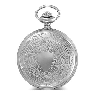 Charles Hubert Stainless Steel Tritium Pocket Watch