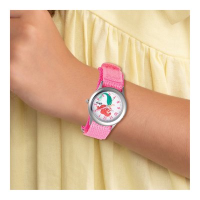 Disney Kids Ariel Pink Strap Time Teacher Watch – view 4