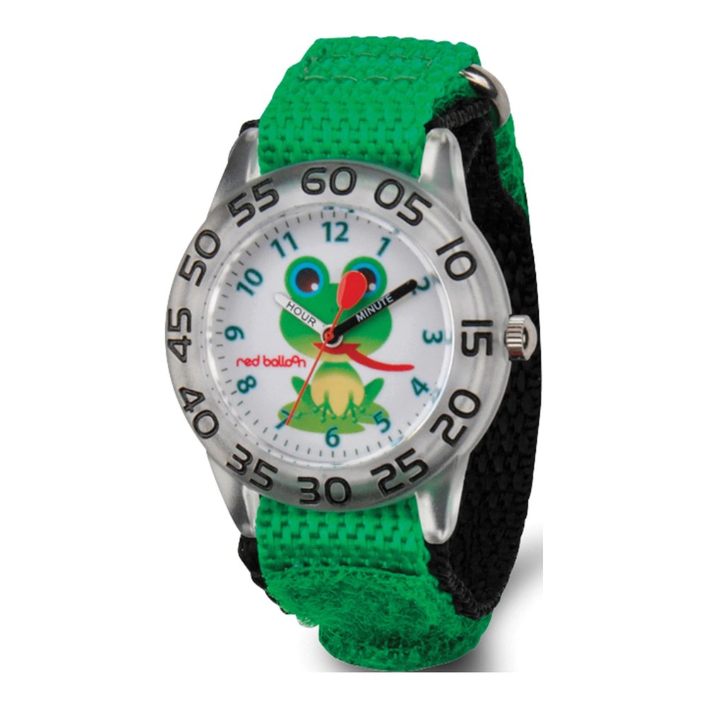 Red Balloon Green Froggy Time Teacher Kids Watch
