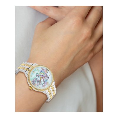 Disney Ariel Two-Tone Crystal Watch for Women – view 2