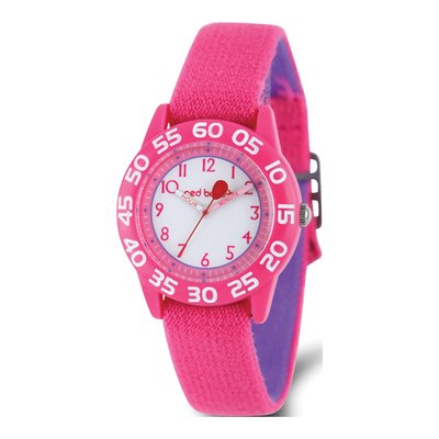 Red Balloon Pink Time Teacher Kids Watch