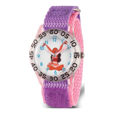 Disney Moana Kids Time Teacher Watch, Purple Strap