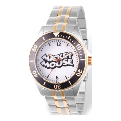 Disney Original Mickey Mouse Two-Tone Watch