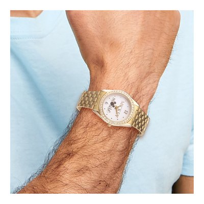 Disney Mickey Mouse Gold-Tone Crystal Watch – view 2