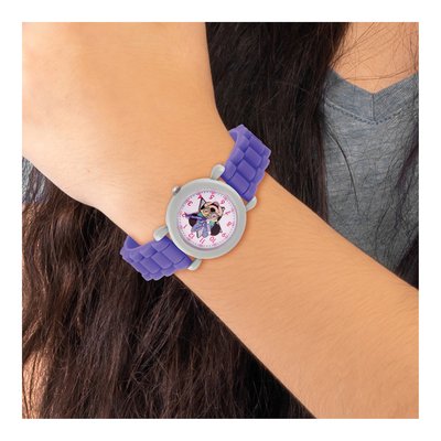 Disney Kids Minnie Mouse Time Teacher Purple Band Watch – view 4