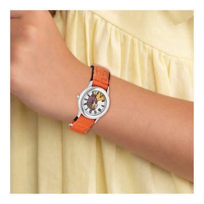 Disney Kids Lion King Simba Time Teacher Orange Nylon Band Watch – view 5