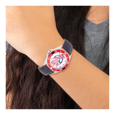 Marvel Spider-Man Men's Steel & Leather Watch – view 2