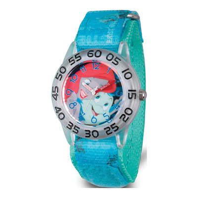 Disney Little Mermaid Kids' Time Teacher Watch, Blue
