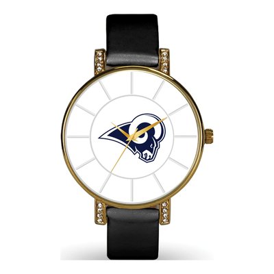 LA Rams Women's Crystal Watch