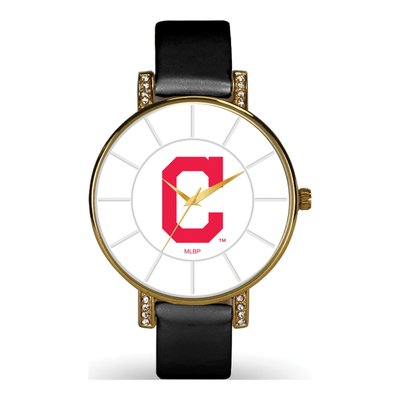 Cleveland Indians Women's Crystal Quartz Watch