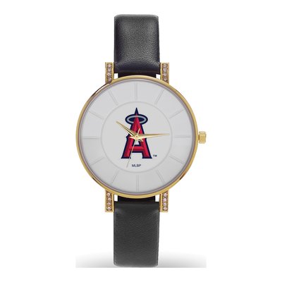 Los Angeles Angels Ladies Crystal Quartz Watch