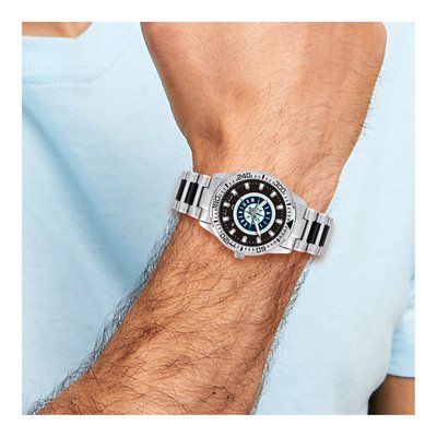 Seattle Mariners Men's Heavy Hitter Watch – view 2