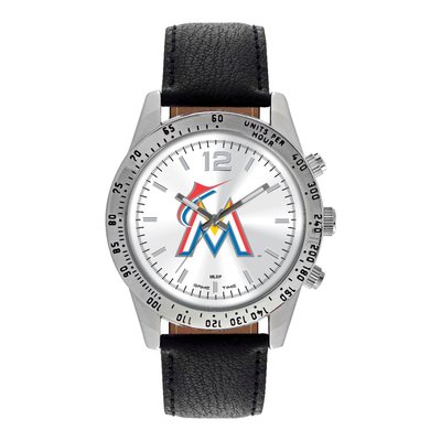 Men's Miami Marlins Letterman Watch