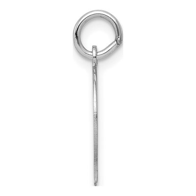 14K White Gold Boy Pendant – view 3