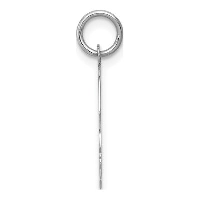 14K White Gold Boy Pendant – view 3