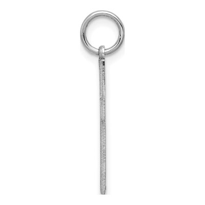 14K White Gold Cross Pendant – view 4