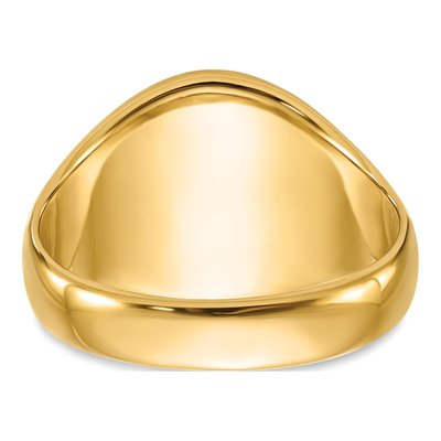 Men's 14K Yellow Gold Onyx Masonic Ring – view 5