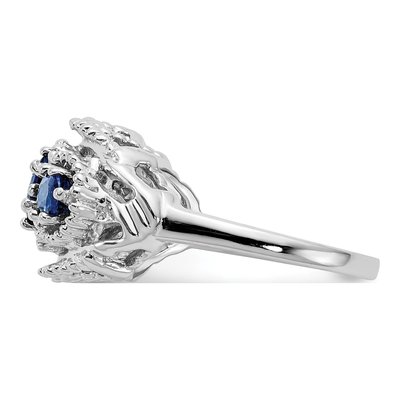 14K Yellow Gold Sapphire Natural Ring – view 3