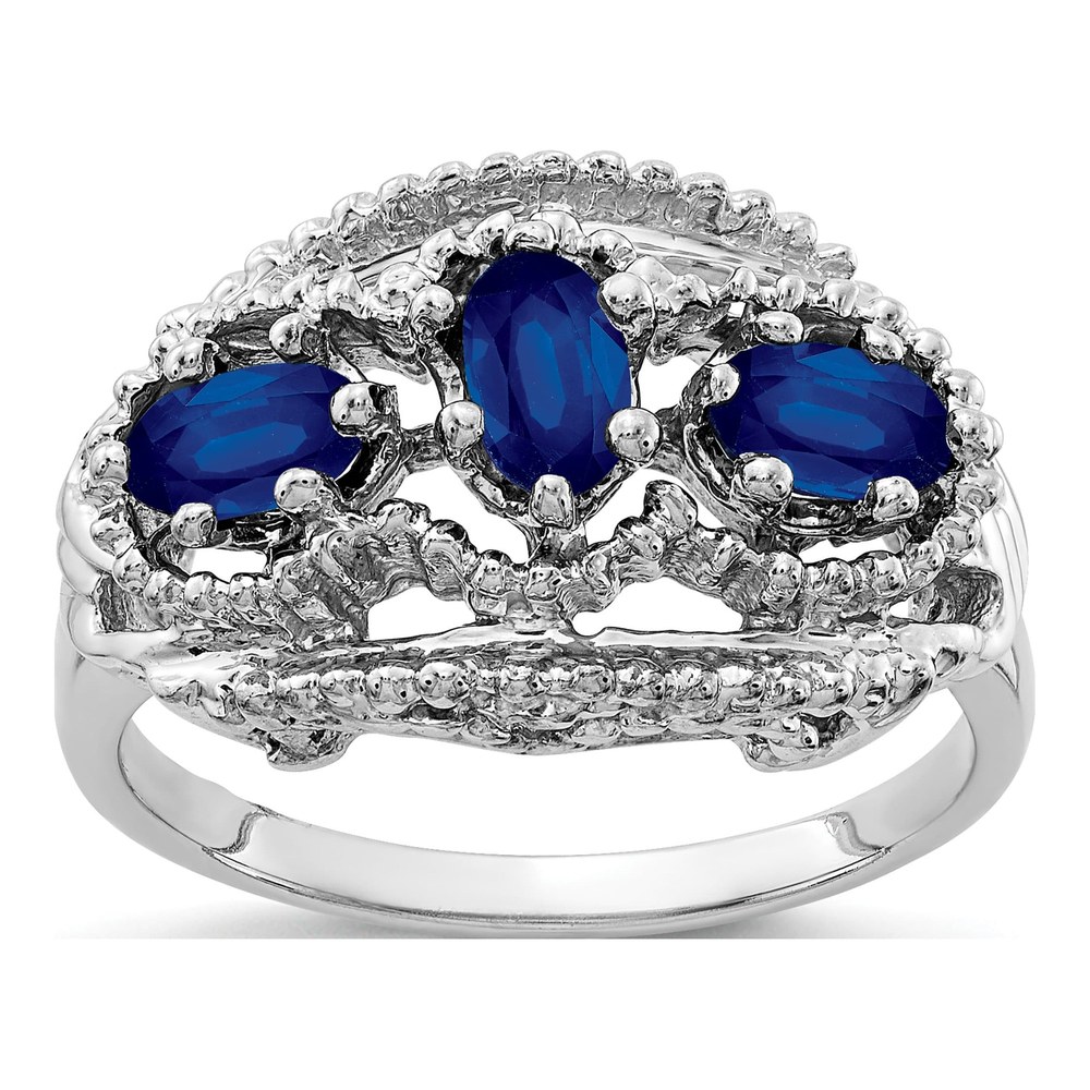14K Yellow Gold Sapphire Natural Ring