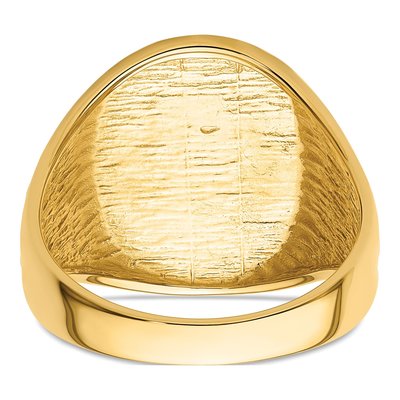 Men's 14K Yellow Gold Masonic Ring – view 7