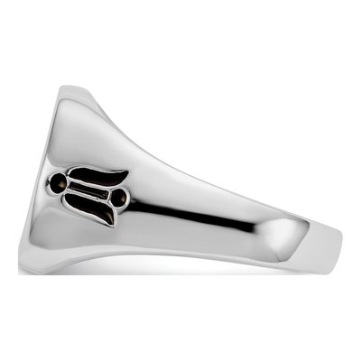 Men's 14K White Gold Masonic Ring – view 5