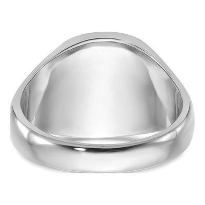 Men's 14K White Gold Masonic Ring – view 7
