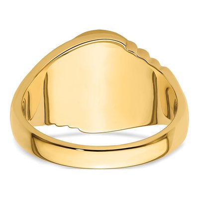 Men's 14K Yellow Gold Masonic Ring Mounting – view 4