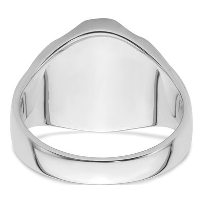 Men's 14K White Gold Masonic Ring Mounting – view 5
