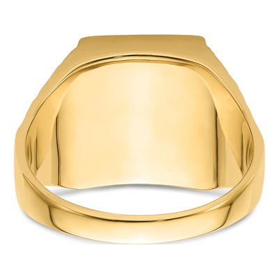 Men's 14K Yellow Gold Masonic Ring Mounting – view 5