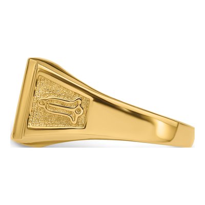 Men's 14K Yellow Gold Masonic Ring Mounting – view 5