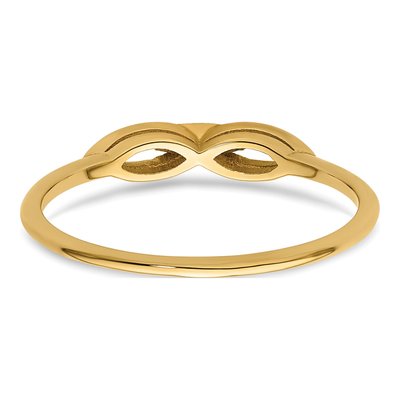 14K Yellow Gold Diamond Ring Mounting – view 4