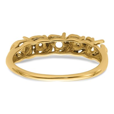 14K Yellow Gold Twist for Ring Mounting – view 4
