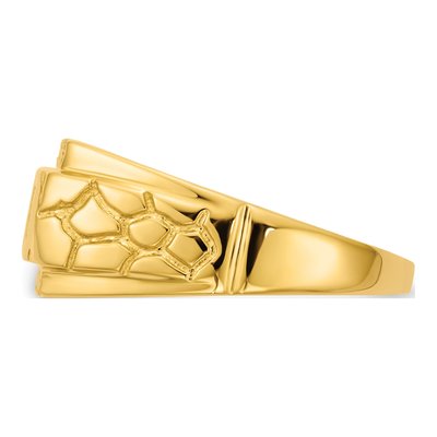 Men's 14K Yellow Gold DAD Ring Mounting – view 5